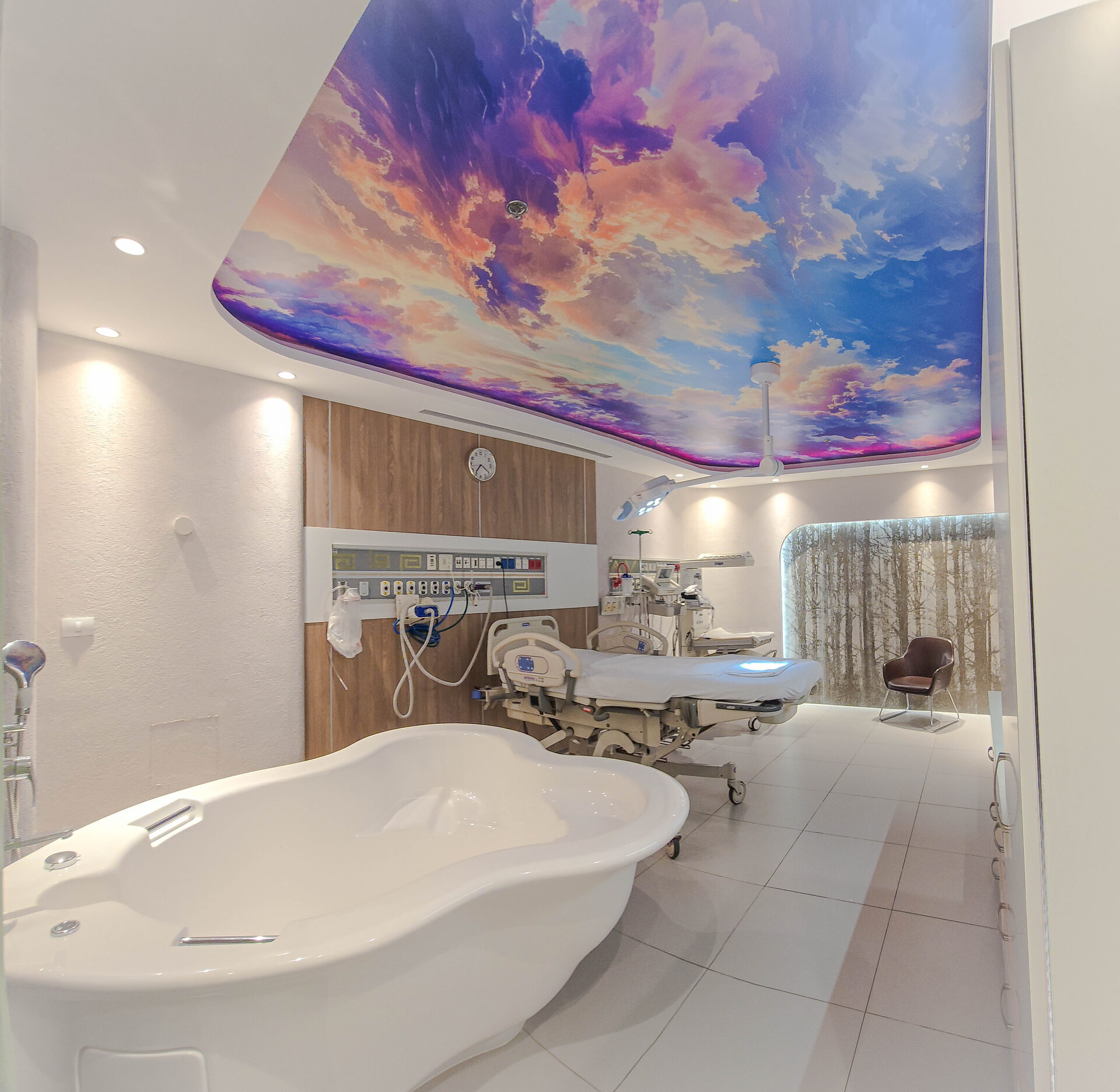 Water Birth Delivery Room